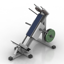 gym simulator 3D Model Preview #3486e249