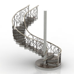 stair modern 3D Model Preview #dd7c4f1e