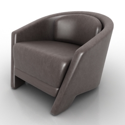 armchair valmori metropolitan 3D Model Preview #f91fc6cc