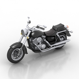 motorcycle kawasaki 3D Model Preview #b2681430