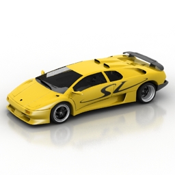 car diablo sv 3D Model Preview #3120d808