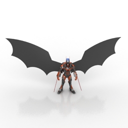 toy batman 3D Model Preview #033042b9