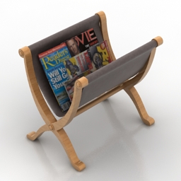 rack magazines 3D Model Preview #08180f52