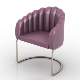 armchair meritalia 3D Model Preview #848ff50c