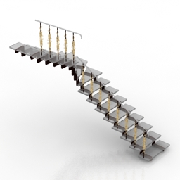 stair 3D Model Preview #daa0394a