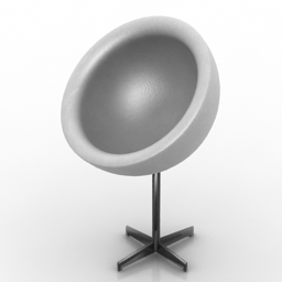 3D Armchair preview