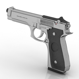 3D Pistol preview