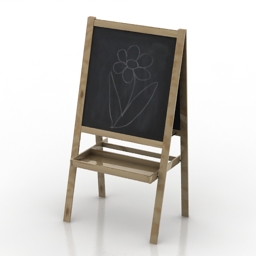 easel ikea mola 3D Model Preview #0df8292f
