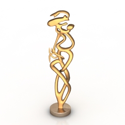 figurine tree 3D Model Preview #d7e011c7