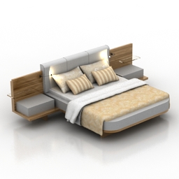 bed 3D Model Preview #7a8269c7
