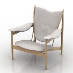 3D Armchair preview