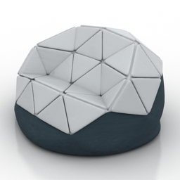 armchair 3D Model Preview #f5e62daf