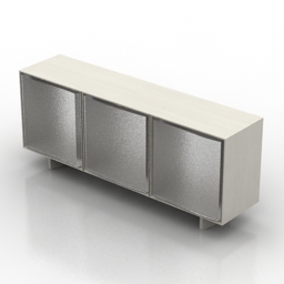 locker morelato art 1790 tv stand 3D Model Preview #63db8065