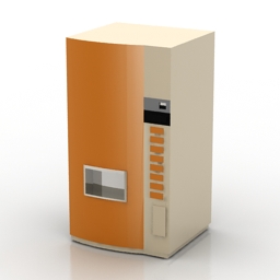 drinks vending machine 3D Model Preview #52d717b2
