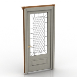 door meranti brioni 3D Model Preview #30e6c0b2