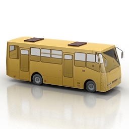bus isuzu 3D Model Preview #c1f60763
