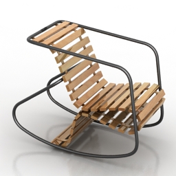 3D Armchair preview