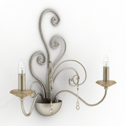 3D Sconce preview