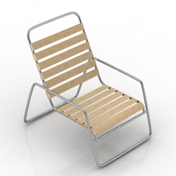 3D Armchair preview