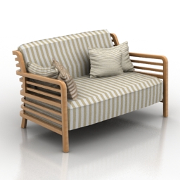 sofa 3D Model Preview #81312f34