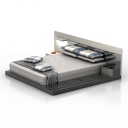 bed 3D Model Preview #3ddab33a
