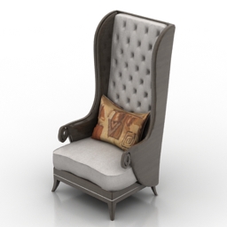 3D Armchair preview