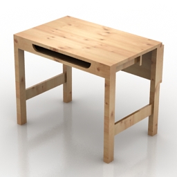table 3D Model Preview #4440e7dc