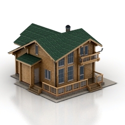 house 3D Model Preview #f75020c6