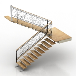 stair 3D Model Preview #22575f7f