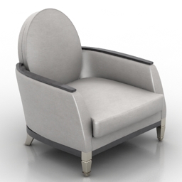 3D Armchair preview