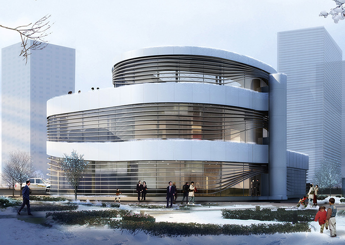'Future Mall' exhibition space, Beijing, China