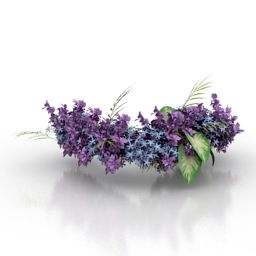 flowers 3D Model Preview #aed6cc5d