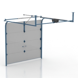 gate garage 3D Model Preview #c9105712