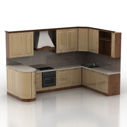 kitchen 3D Model Preview #08ad15b6