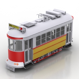 tram 3D Model Preview #9a12ef06