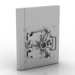 safe deposit 3D Model Preview #1488e845