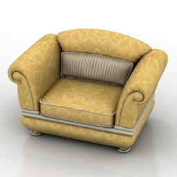3D Armchair preview