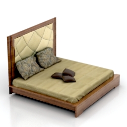 bed letto infinity turri 3D Model Preview #501aa230