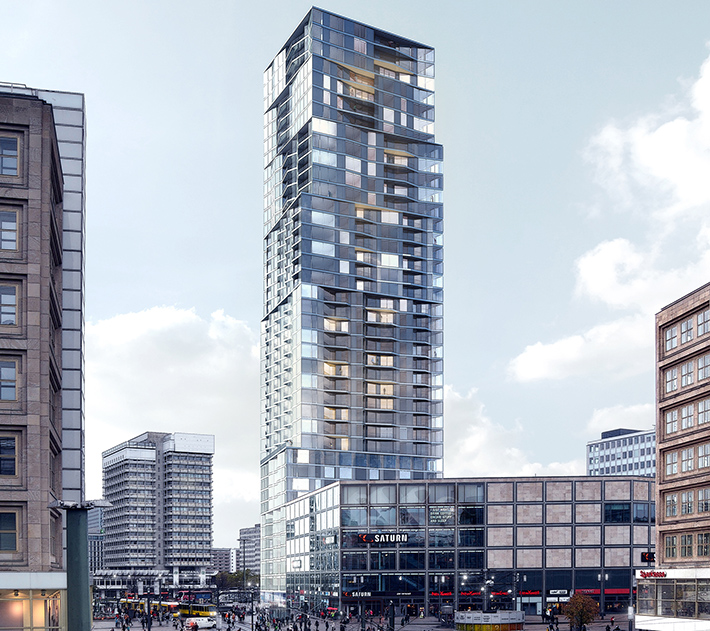 Residential Highrise, Alexanderplatz, Berlin