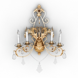 3D Sconce preview