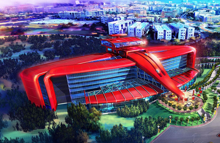 Ferrari Land, PortAventura, Spain