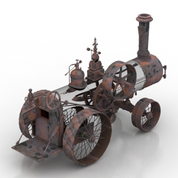 tractor 3D Model Preview #71347dad