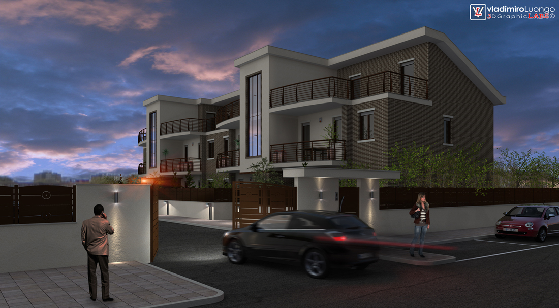 Architectural Home Design — VL3DGraphicLABS — Foggia, Italy