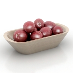vase apples 3D Model Preview #e3b51142