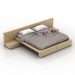 bed matteograssi openside 3D Model Preview #367be17d