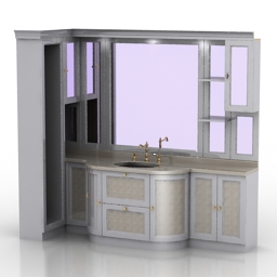 wash-basin faktorteh bergamo 3D Model Preview #3c2759ff
