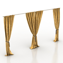 curtain 3D Model Preview #808f68a1