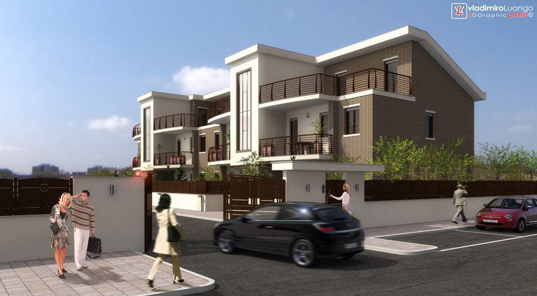 Architectural Home Design — VL3DGraphicLABS — Foggia, Italy