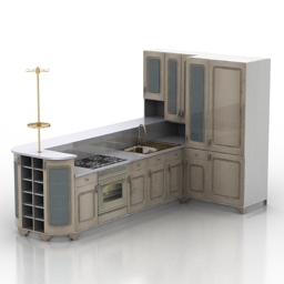 kitchen elt brera 3D Model Preview #7705a8ca