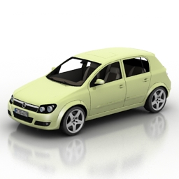 car astra iii 3D Model Preview #88f2430b
